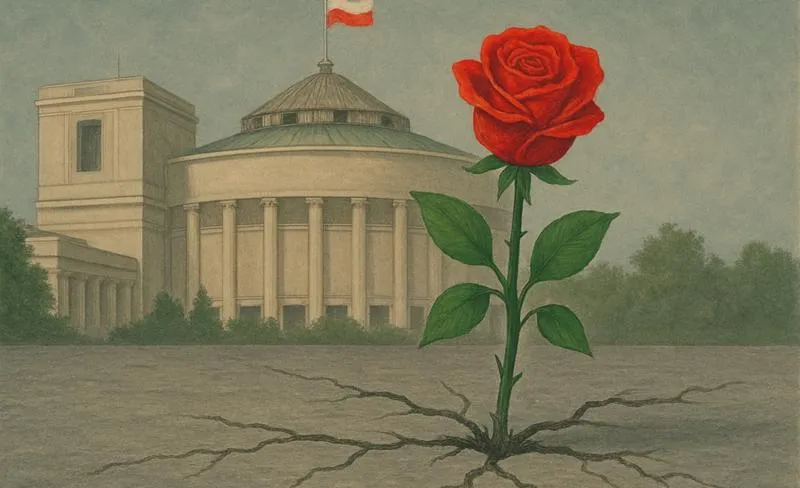 Cud na betonie: Róża, która wyrosła w nieprzyjaznym świecie