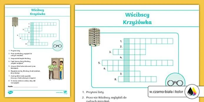 Kreatywne wyzwanie: ułóż krzyżówkę z hasłem "książka"