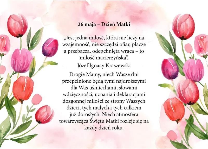 Piękny wiersz dla mamy z okazji Dnia Matki, który wyrazi Twoją miłość