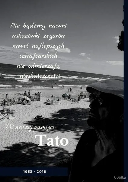 Cytaty dla zmarłego taty