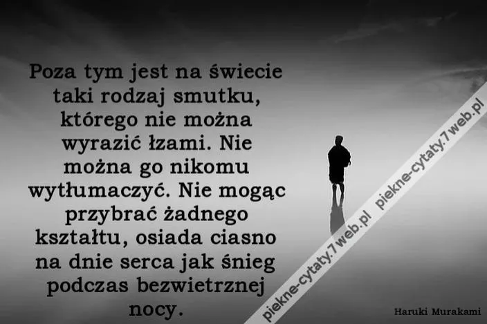 Smutek i miłość