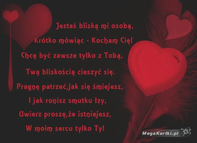 Wiersze miłosne